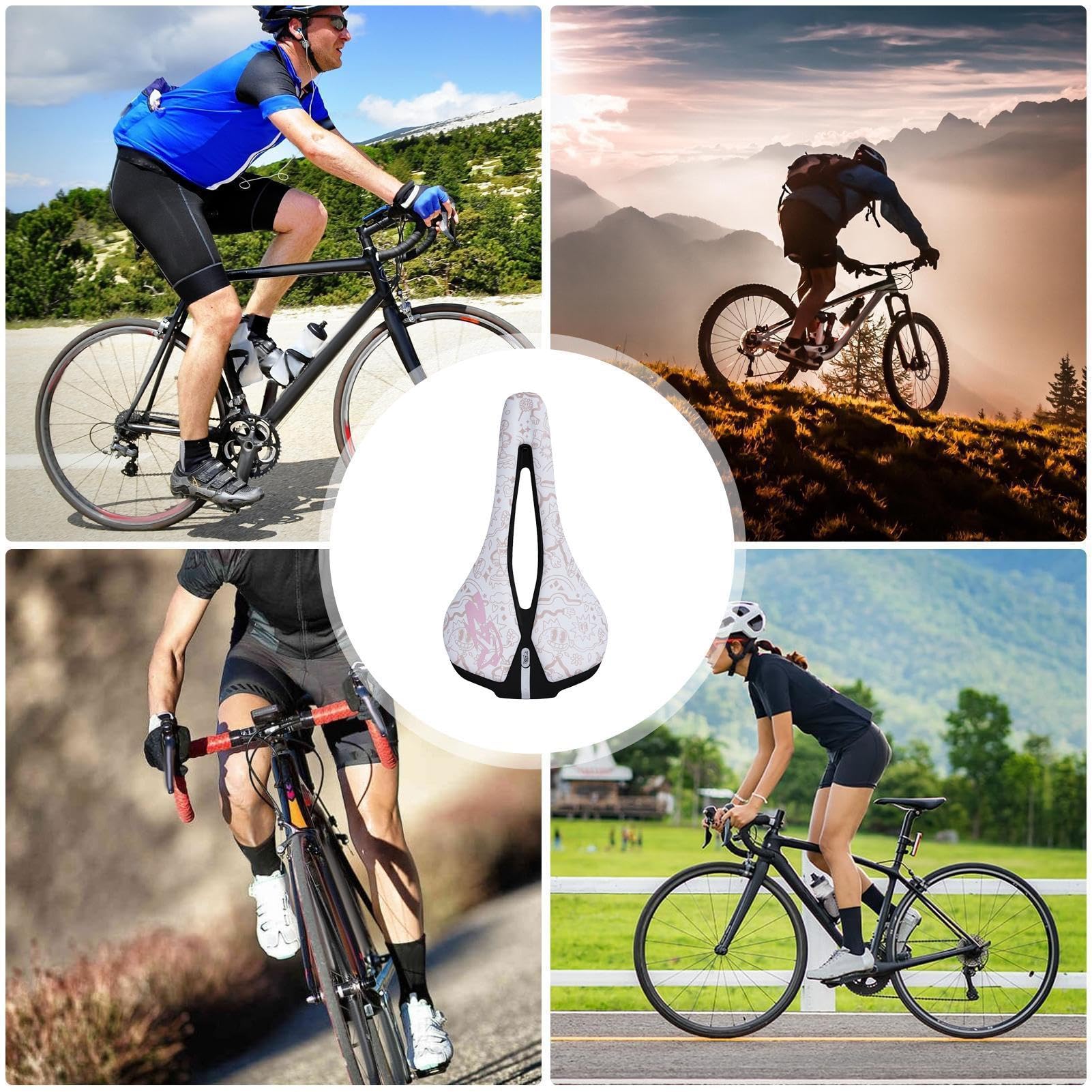 Amazon | 男性用の自転車シート、ロードバイクシート - 快適さのための